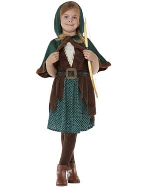 Woodland Archer Costume for Girls