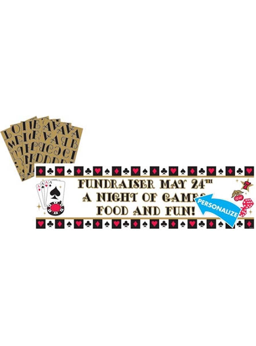Personlig poker banderoll