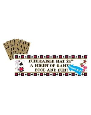 Personalizowany Banner Poker