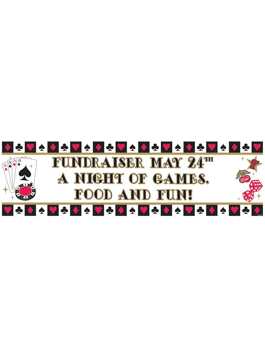 Tilpasseligt Pokerbanner