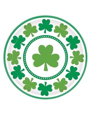 8 St Patrick Clover Borden (23 cm)