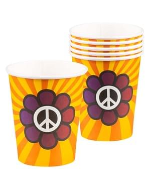 6 vasos hippie