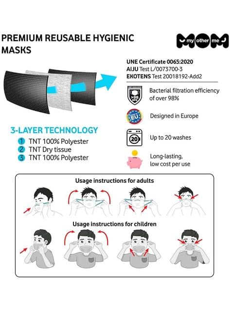 Máscara de Gato Noir infantil (2 unidades) - As Aventuras de Ladybug