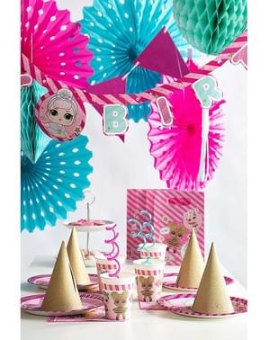 8 vasos de papel LOL Surprise