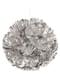 Pompon decorativo argentato - Linea Colori Basic