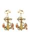 Woman's Marine Anchor Earrings