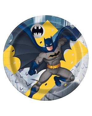 8 talířů Batman (23 cm)