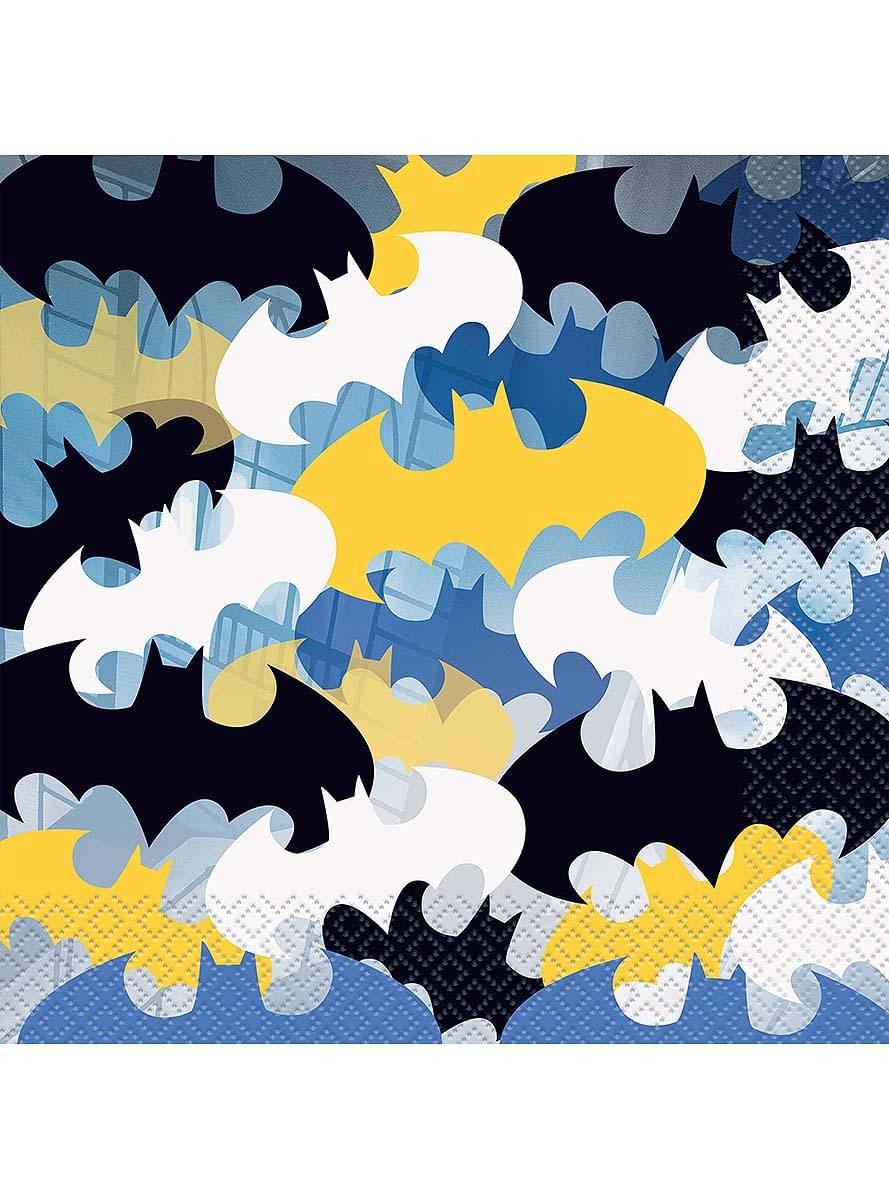 16 Batman Napkins