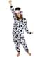 Disfraz de vaca onesie para adulto