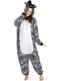 Zebra Onesie Kostüm für Erwachsene