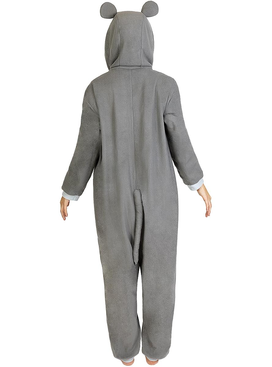Maskeraddräkt med Flodhäst onesie för vuxen