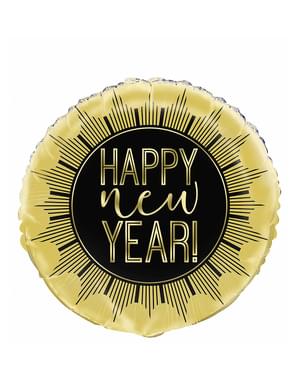 Happy New Year Folieballon (45 cm)