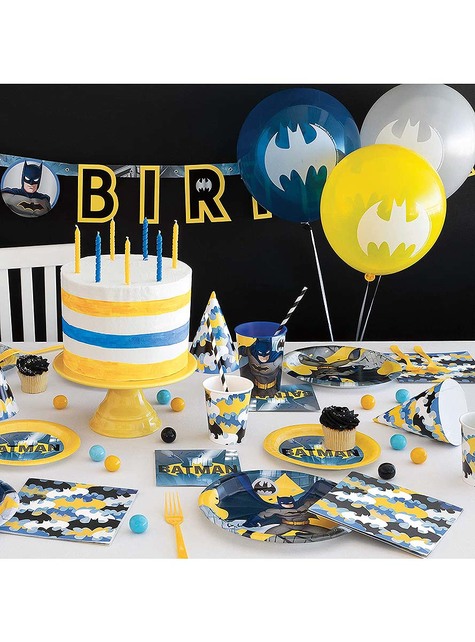 8 cappellini di compleanno di Batman per feste e compleanni