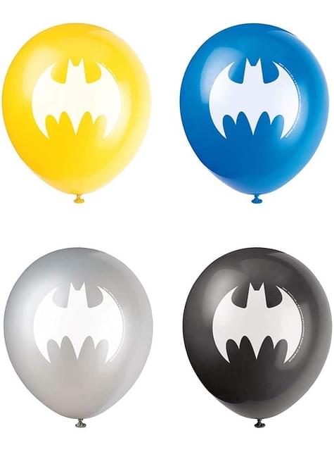 8 globos Batman. Entrega 24h | Funidelia