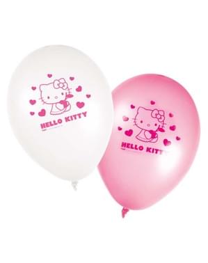 8 Hello Kitty Balóniky - Hello Kitty Hearts