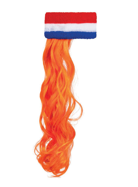 Holland Haarband mit Haar für Erwachsene