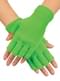 Adult's Green Fingerless Gloves