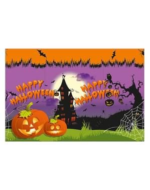 Obdélníkový ubrus “Happy Halloween” - Happy Spooky Halloween