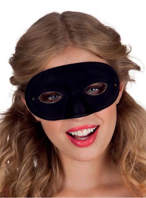 Adult S Black Masquerade Mask The Coolest Funidelia