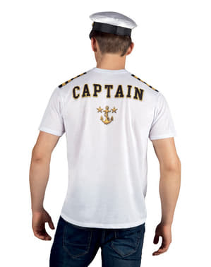 Kaptein T-skjorte Mann