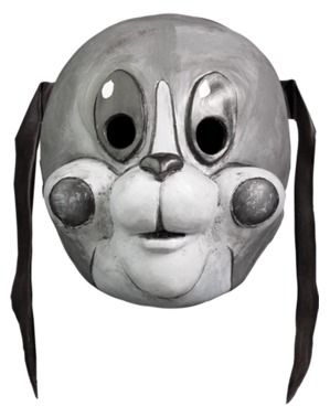 Lateksowa maska Cha-Cha dla dorosłych The Umbrella Academy 2