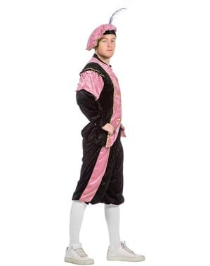 Roze Piet kostuum, hulp van Sinterklaas voor mannen