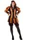 Orange Peter Saint Nicholas' helper costume for women