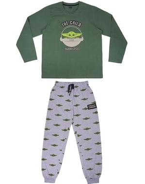 Baby Yoda Pyjamas (The Child) för vuxen - Mandalorian