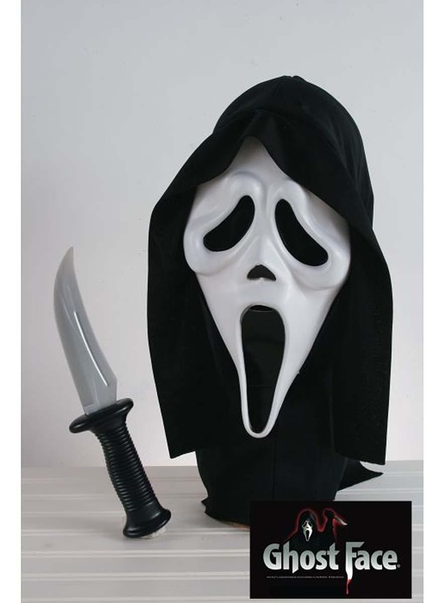 Kit masque et couteau de Scream adulte pour déguisement | Funidelia