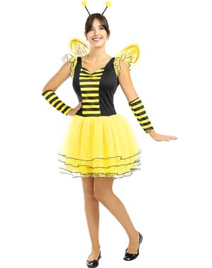 Lot de 6 costumes d'abeille, pour adultes et femmes, avec ailes d'abeille,  serre-tête, chaussettes, gants, lunettes, abeilles, costume d'abeille,  accessoires de carnaval, costume d'abeille, costume : : Mode