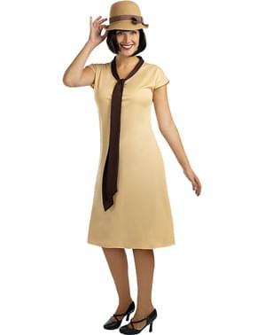 שמלת מזכירה אלגנטית של שנות ה-50 לנשים