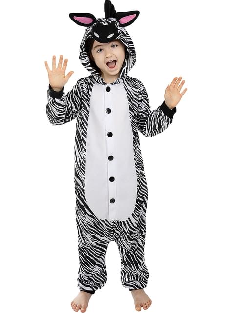 Pilfer op tijd Schat Zebra Onesie kostuum voor kinderen. De coolste | Funidelia