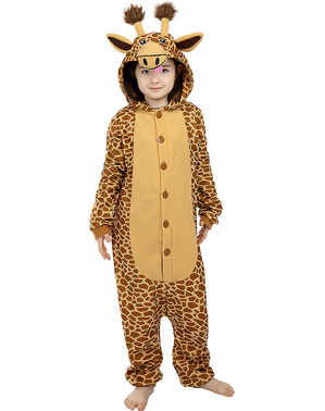 Disfraz de jirafa onesie para niños
