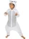 Eisbär Onesie Kostüm für Kinder