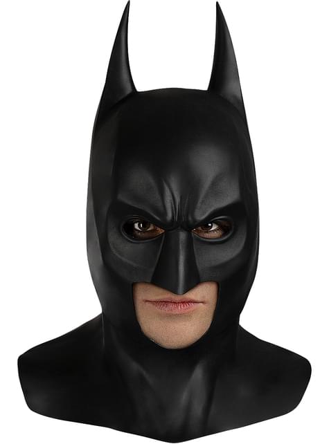 Máscara Batman de látex - El Caballero Oscuro. Have Fun! | Funidelia