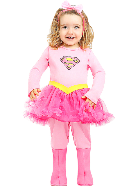 Costume da Supergirl Deluxe per Bimba