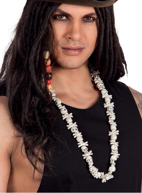 Adult's Pirate Skulls Necklace