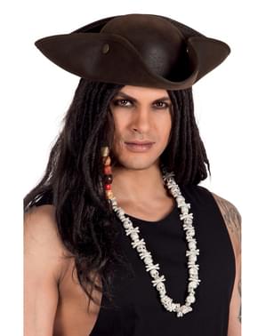 Halsband Piratskelett för vuxen