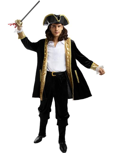 G Ongrijpbaar tegel Deluxe Piraten kostuum voor mannen - Koloniale Collectie. De coolste |  Funidelia
