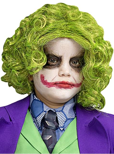 Parrucca di Joker per bambino. Consegna 24h
