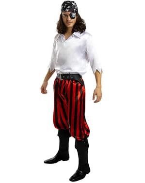 Plus size kostým pirát pro muže - Kolekce Bukanýr