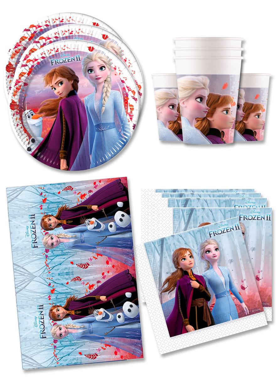Set za party Frozen 2 za 16 osoba premium