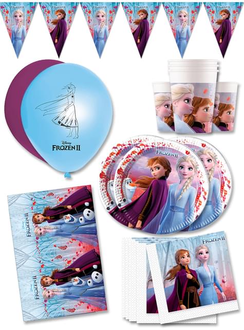 Jégvarázs születésnapi prémium buli kellékek 16 főnek