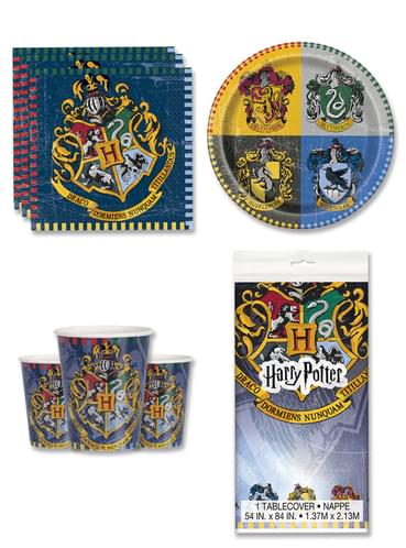 Harry Potter Houses Party Kit For 8 People Express Delivery Funidelia