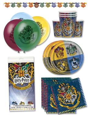 Harry Potter Afdelingen premium feestset voor 16 mensen