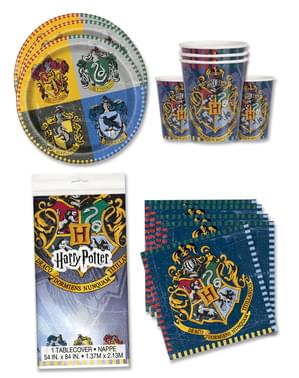 Harry Potter Geburtstagsdeko 16 Personen - Hogwarts