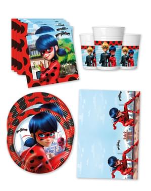 Decorazioni compleanno Ladybug 16 persone