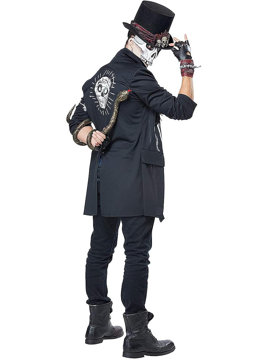 Voodoo Skeleton Costume for Men