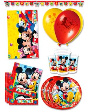 Mickey Club House Geburtstagsdeko premium 16 Personen