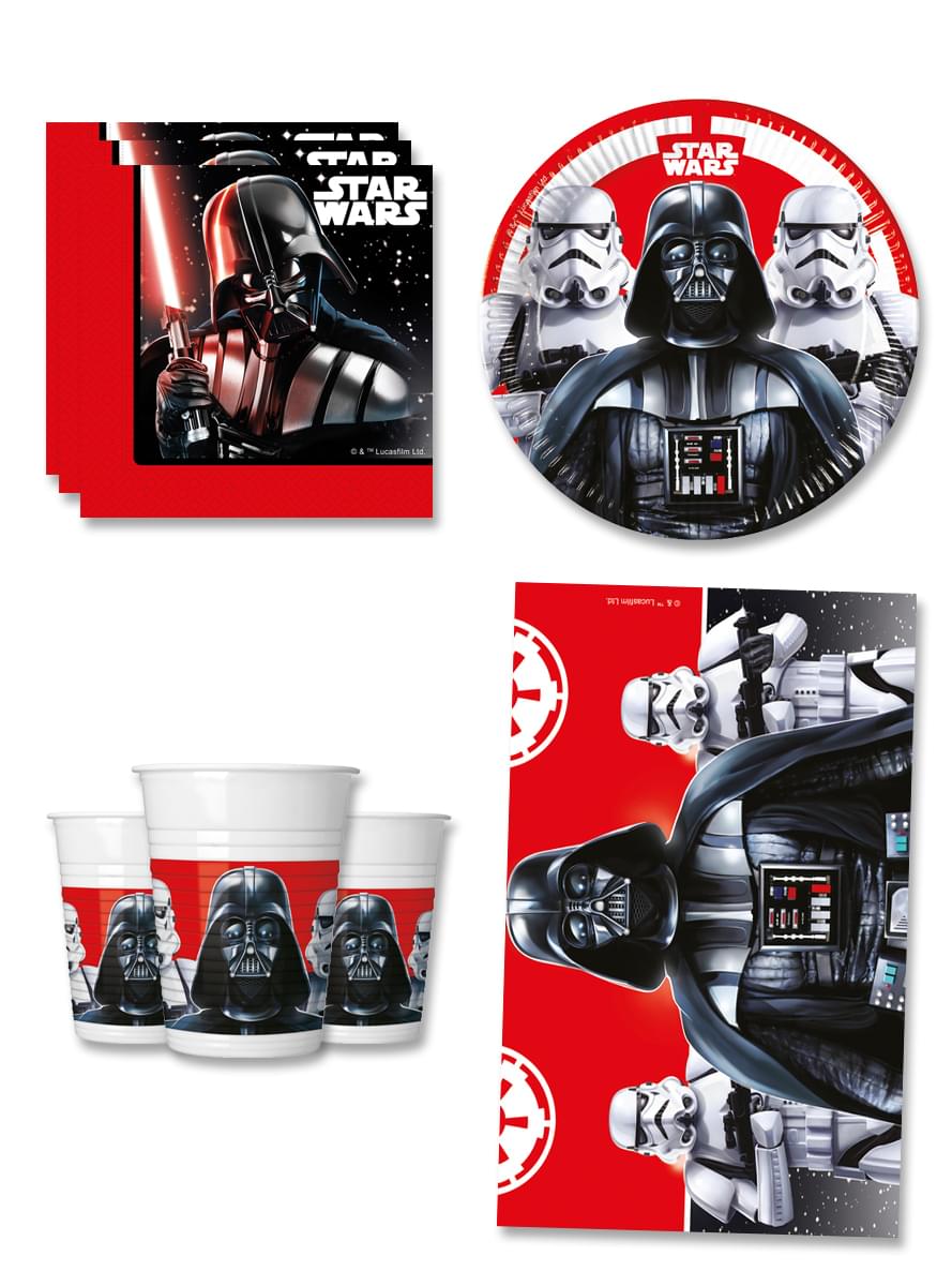 Star Wars Geburtstagsdeko 8 Personen - Final Battle